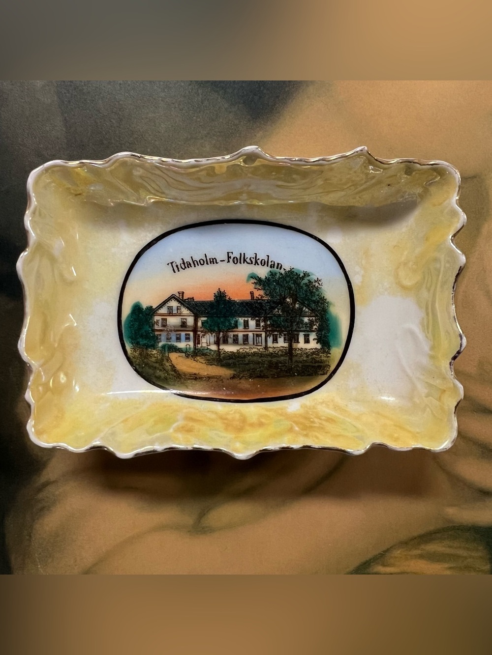 Swedish Porcelain Dish